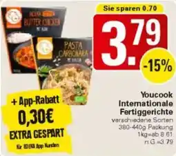 WEZ Youcook Internationale Fertiggerichte Angebot