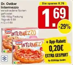 WEZ Dr. Oetker Intermezzo Angebot