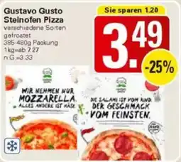 WEZ Gustavo Gusto Steinofen Pizza Angebot