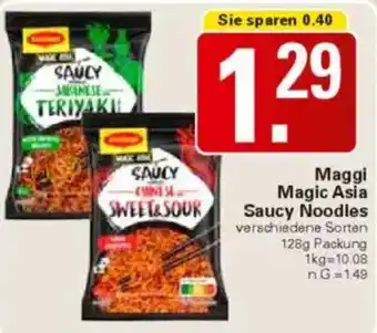 WEZ Maggi Magic Asia Saucy Noodles Angebot