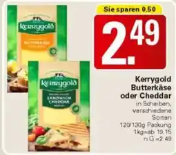 WEZ Kerrygold Butterkäse oder Cheddar Angebot