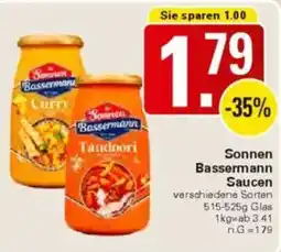 WEZ Sonnen Bassermann Saucen Angebot