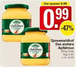 WEZ Spreewaldhof Das andere Apfelmus Angebot
