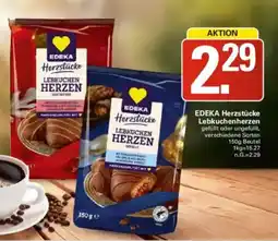 WEZ EDEKA Herzstücke Lebkuchenherzen Angebot