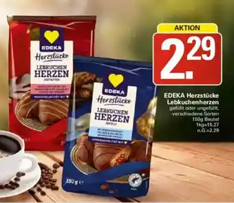 WEZ EDEKA Herzstücke Lebkuchenherzen Angebot