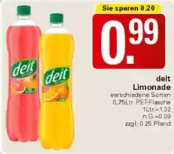WEZ deit Limonade Angebot