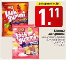 WEZ Nimm2 Lachgummi Angebot
