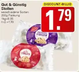 WEZ Gut & Günstig Stollen Angebot