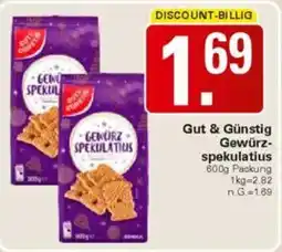 WEZ Gut & Günstig Gewürz- spekulatius Angebot