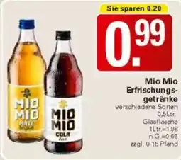 WEZ Mio Mio Erfrischungs- getränke Angebot