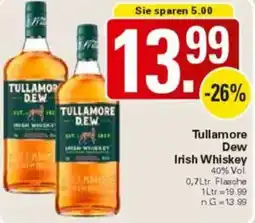 WEZ Tullamore Dew Irish Whiskey Angebot