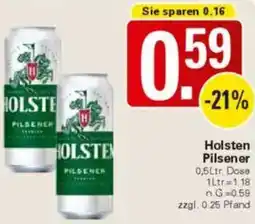WEZ Holsten Pilsener Angebot