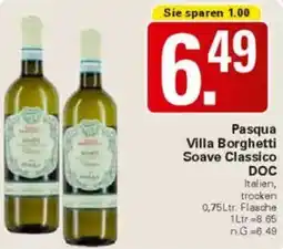 WEZ Pasqua Villa Borghetti Soave Classico DOC Angebot