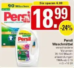 WEZ Persil Waschmittel Angebot
