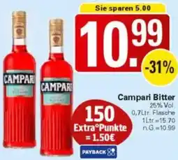 WEZ Campari Bitter Angebot