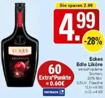 WEZ Eckes Edle Liköre Angebot