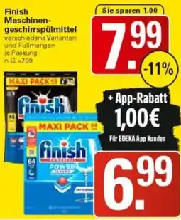 WEZ Finish Maschinengeschirrspülmittel Angebot