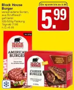 WEZ Block House Burger Angebot