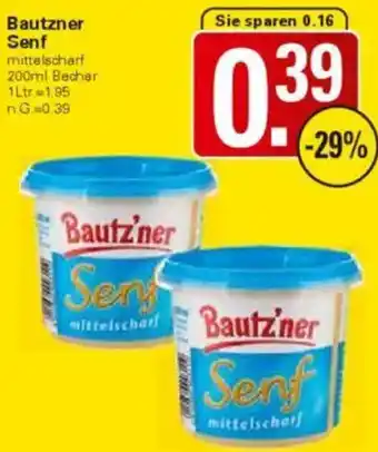 WEZ Bautzner Senf Angebot