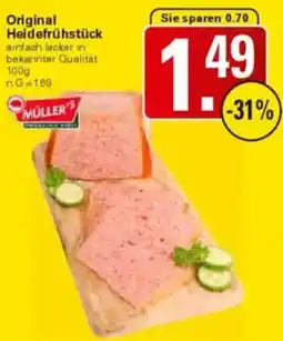 WEZ MÜLLER'S Original Heidefrühstück Angebot