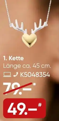 Galeria VANDENBERG Kette Angebot