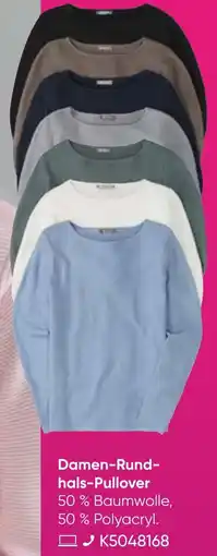 Galeria Damen Rundhals Pullover Angebot