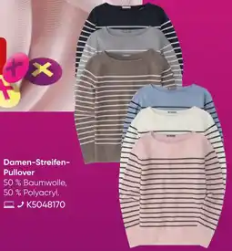 Galeria Damen-Streifen Pullover Angebot