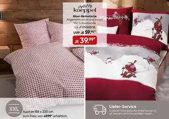 Galeria Kaeppel Biber-Bettwäsche Angebot