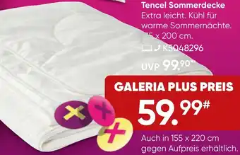 Galeria KÜNSEMÜLLER Tencel Sommerdecke Angebot