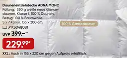 Galeria Billerbeck Dauneneinziehdecke ADNA MONO Angebot
