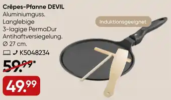 Galeria Crêpes-Pfanne DEVIL Angebot