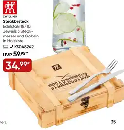 Galeria ZWILLING Steakbesteck Angebot