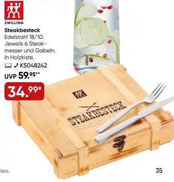 Galeria ZWILLING Steakbesteck Angebot