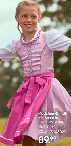 Galeria Mädchen-Dirndl mit Schürze Angebot