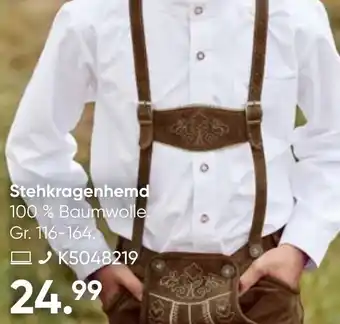 Galeria Stehkragenhemd Angebot