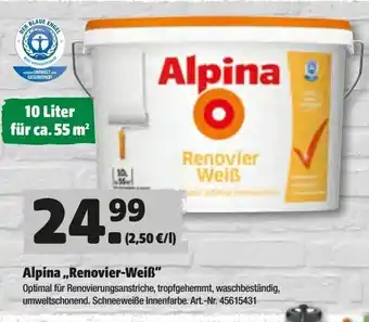 Hagebau Alpina Renovier WeiB Angebot