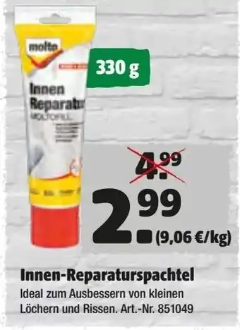 Hagebau Innen-Reparaturspachtel Angebot