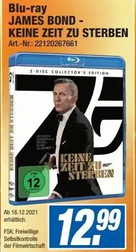 Expert Blu-ray James Bond Keine Zeit zu Sterben Angebot