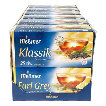Netto Marken-Discount Meßmer Schwarztee verschiedene Sorten 43,75 g, 12er Pack Angebot