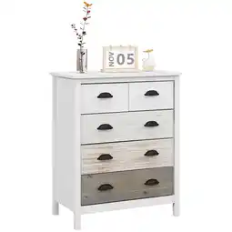 Netto Marken-Discount HOMCOM Kommode MDF, Kiefernholz Angebot