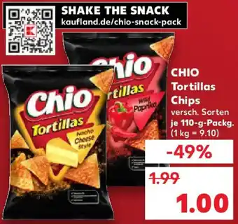 Kaufland CHIO Tortillas Chips Angebot
