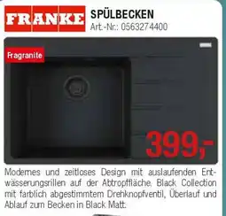Opti Wohnwelt Franke spülbecken Angebot
