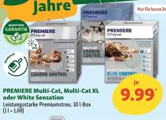 Fressnapf PREMIERE Multi-Cat, Multi-Cat XL oder White Sensation Angebot