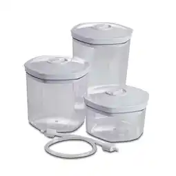 Netto Marken-Discount Solis Vakuumierbehälter 3 Stk. 700/1400/2000ml, Vakuumieren/Marinieren Angebot