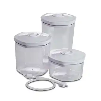 Netto Marken-Discount Solis Vakuumierbehälter 3 Stk. 700/1400/2000ml, Vakuumieren/Marinieren Angebot