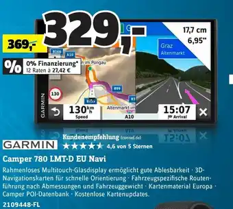 Conrad Garmin Camper 780 LMT D Eu Navi Angebot