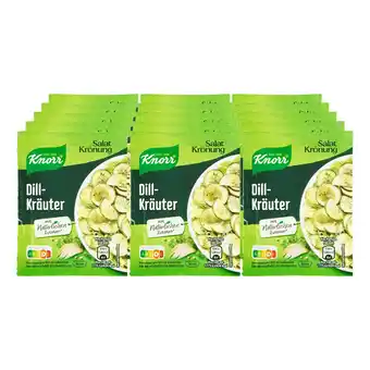Netto Marken-Discount Knorr Salatkrönung Dillkräuter ergibt 5 x 90 ml, 15er Pack Angebot