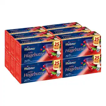 Netto Marken-Discount Meßmer Milde Hagebuttenmischung 25 Beutel á 3g, 12er Pack Angebot