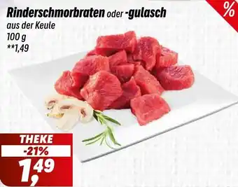Simmel Rinderschmorbraten oder -gulasch Angebot