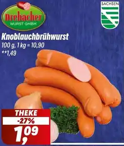 Simmel Drebacher Knoblauchbrühwurst Angebot